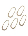 101 Inc - Zipper Ring Puller, 5 stk.