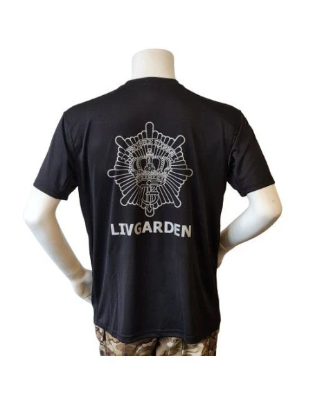 Lancer Løbetrøje med Den Kgl. Livgarde - reflekstryk, Sort