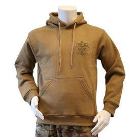 Lancer - Hoodie, MTS-Khaki med LIVGARDEN tryk på ryg