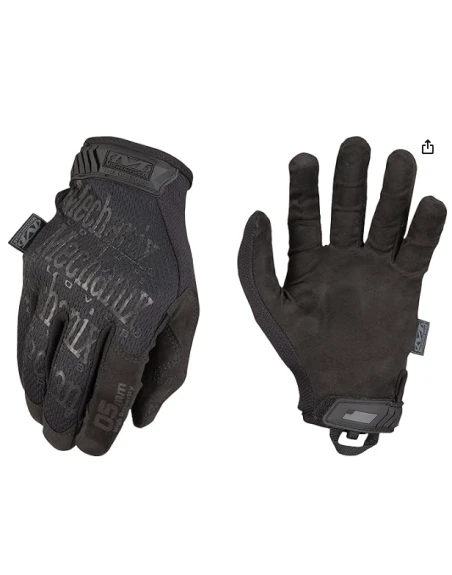Mechanix Wear - Original 0.5mm High Dexterity Covert Tactical Gloves (XX-Large, Black)