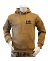 Lancer - Hoodie, , Coyote med 1/1 LG Fløjkompagniet-tryk på ryg