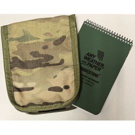 Taktisk Notebook Sæt (Modestone Notebook, LANCER Cover, MultiCam), Brystlomme