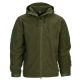 101 Inc - Hexagon Fleece Jacket, Oliven, Str. XL