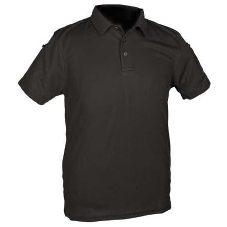 MIL-TEC - Tactical Polo Shirt, Black