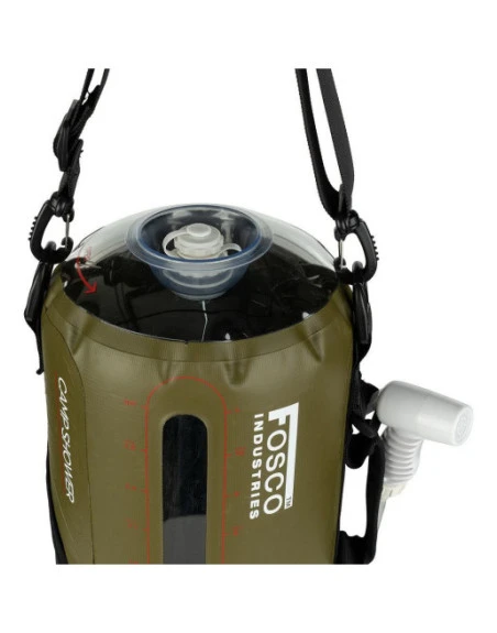 Fosco - Feltbruser med pumpe, 12L, Oliven