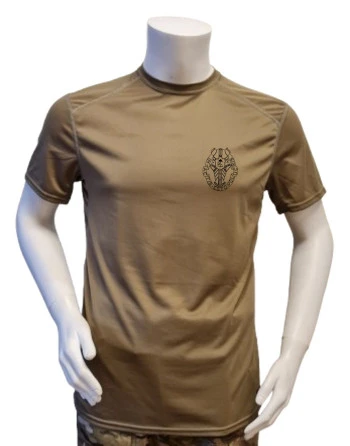 XGO T-shirt, TAN-499 med Gardehusarregimentet, tryk på bryst