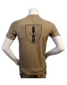 XGO T-shirt, TAN-499 med Danske Artilleriregiment, tryk på bryst