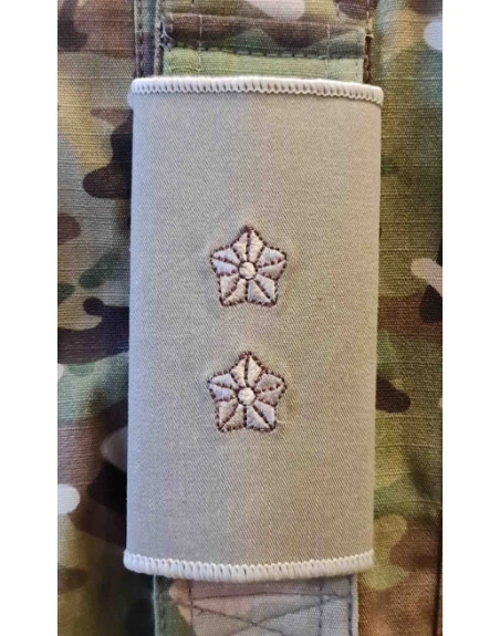 Gradstegn Løjtnant, Khaki til strop