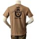 Lancer T-shirt med FHV 221, tryk på bryst, MTS-Khaki