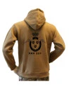 Lancer Hoodie, Coyote med FHV 221, tryk på ryg