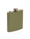 Pocket Flask, 6 oz, Olive