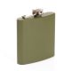 Pocket Flask, 6 oz, Olive