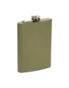 Pocket Flask, 8 oz, Olive
