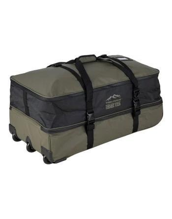 TASK FORCE 2215 - Trolley Bag, Vandafvisende, Oliven/sort