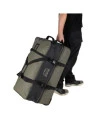 TASK FORCE 2215 - Trolley Bag, Vandafvisende, Oliven/sort
