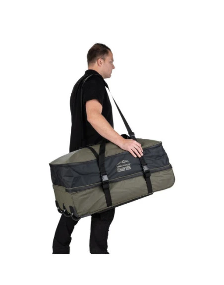 TASK FORCE 2215 - Trolley Bag, Vandafvisende, Oliven/sort