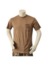 LANCER - T-shirt med Andeby Airsoft, tryk på bryst, MTS-Khaki