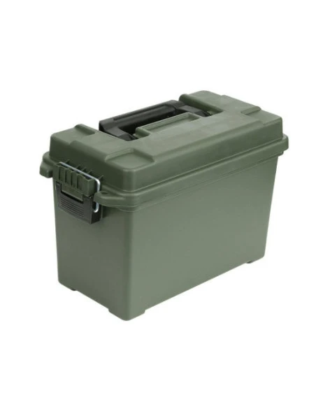Fosco - Plast Ammunitionskasse, sæt med 2 stk, Oliven