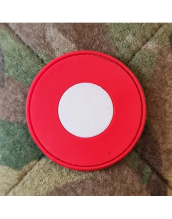 Patch FLV Kokrade, PVC på velcro 6 x 6 cm