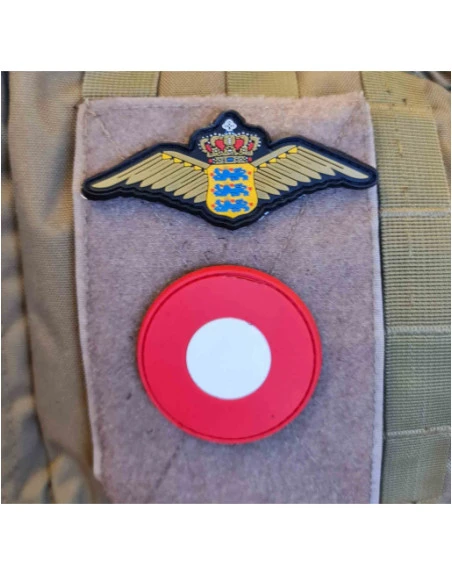 Patch FLV Kokrade, PVC på velcro 6 x 6 cm