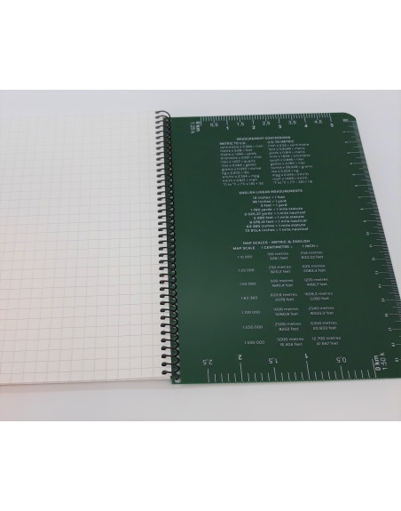 LANCER - Field Cover A5 med MODESTONE Waterproof Notebook A5
