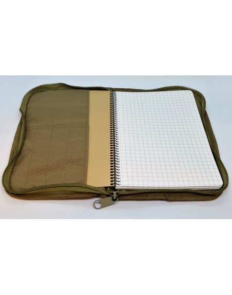 LANCER - Field Cover A5 med MODESTONE Waterproof Notebook A5