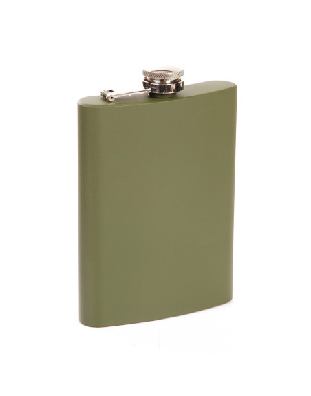 Fosco - Pocket Flask, 8 oz, Olive