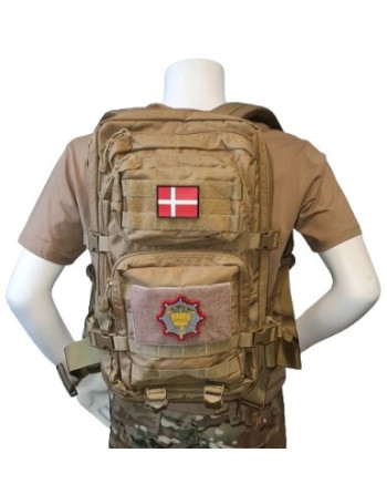 Ryksæk m. Den Kgl. Livgardes Regimentsmærke, sæt