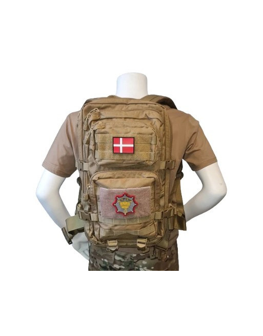 Ryksæk m. Den Kgl. Livgardes Regimentsmærke, sæt