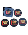 4 pcs Royal Guards, 1st. Company Coasters in nice boks