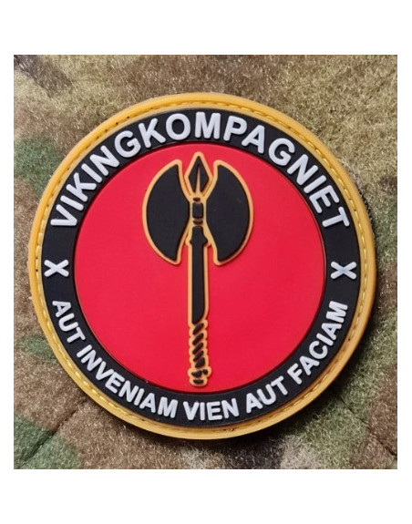 Jydske Dragonregiment, Vikingkompagniet, PVC mærke på velcro