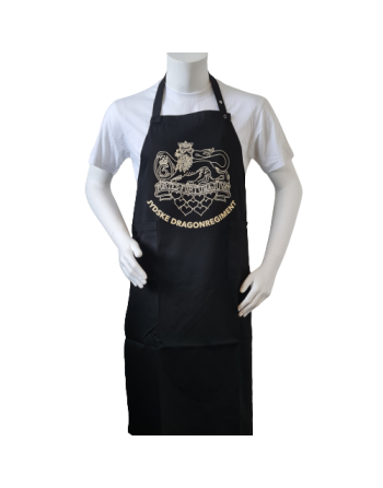 Forklæde m. Jydske Dragonregiments regimentsmærkemærke