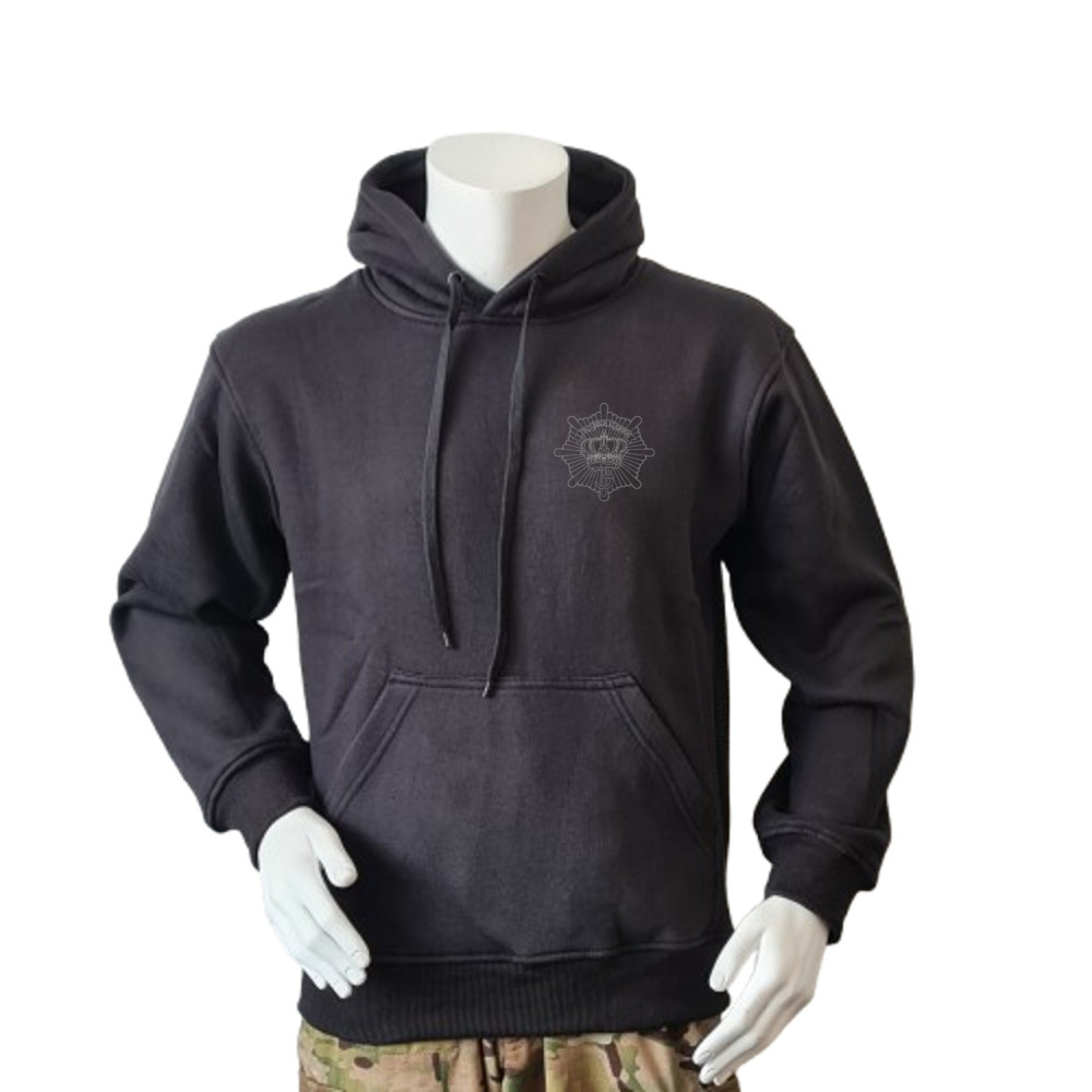 Lancer - Hoodie u/zip, LIVGARDEN, Sort