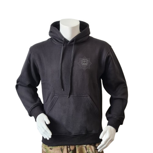 Lancer - Hoodie u/zip, LIVGARDEN, Sort