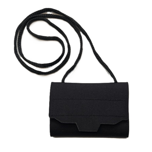 LANCER - ID Wallet with cord, black