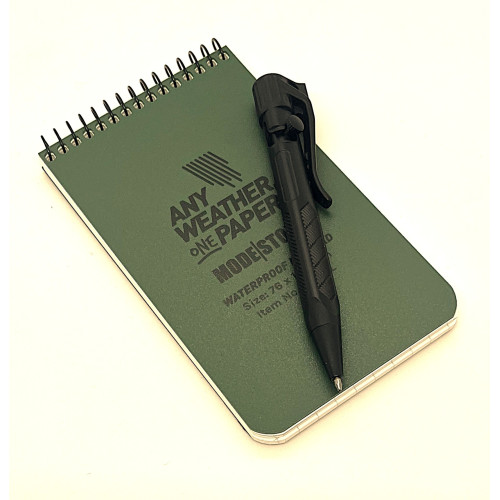 Rite in the Rain - 2 PAK All-Weather Mini-Bolt Pens, Sort