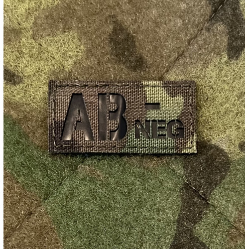 LANCER - Blodtype, Laser Cut Patch, MultiCam