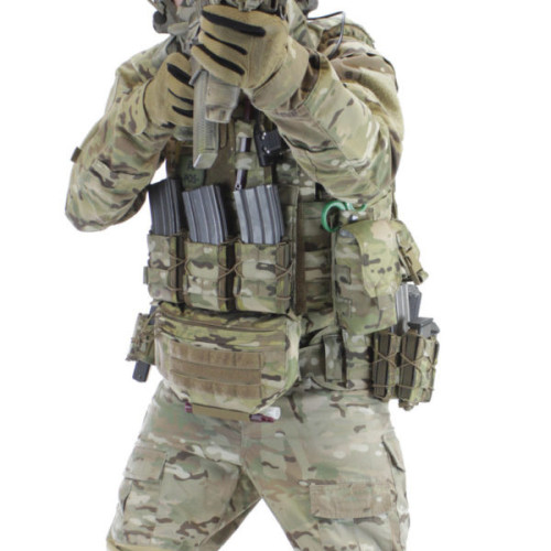 Warrior Assault System - Drop Down Velcro Utility Pouch, MultiCam