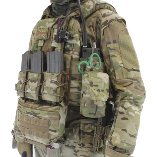 Warrior Assault System - Drop Down Velcro Utility Pouch, MultiCam