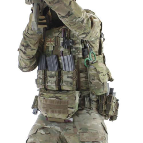 Warrior Assault System - Drop Down Velcro Utility Pouch, MultiCam