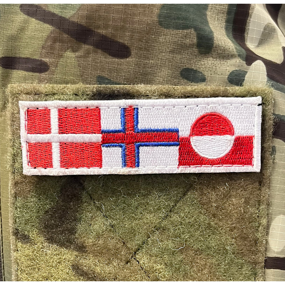 LANCER - Flag i Rigsfællesskabet (9 x 2,8 cm)