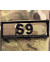 LANCER - Stabsærmemærker S1 til S9, 3x9cm, MultiCam
