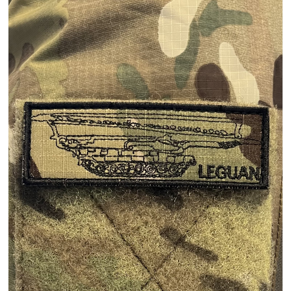 LANCER - Ærmemærke LEGUAN med Velcro, MultiCam