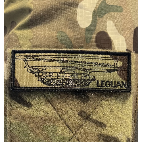 LANCER - LEGUAN Patch on Velco, MultiCam