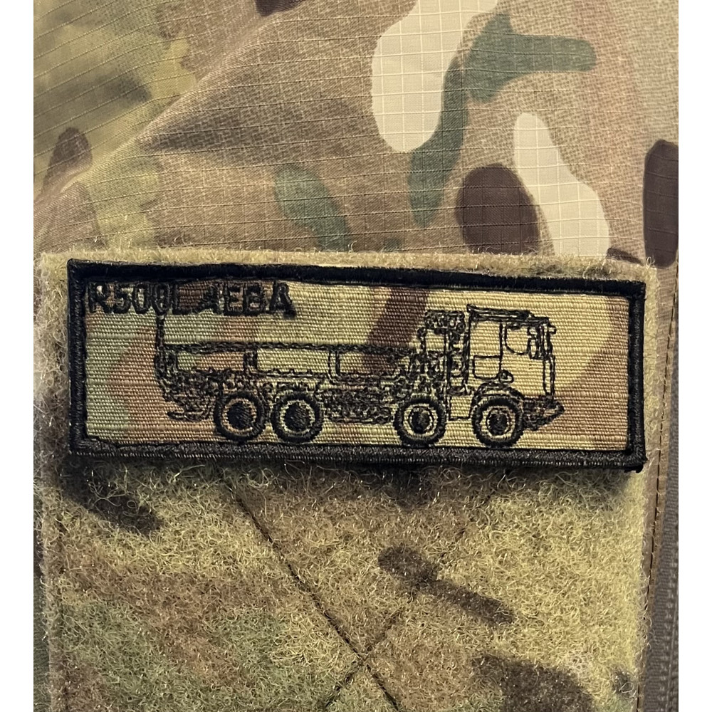 LANCER - R500 LÆBA Patch on Velco, MultiCam