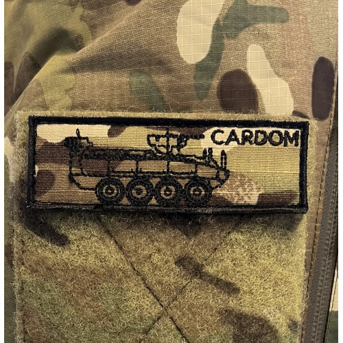 LANCER - CARDOM Patch on Velco, MultiCam