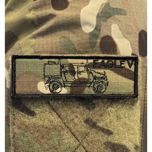 LANCER - EAGLE V Patch on Velco, MultiCam