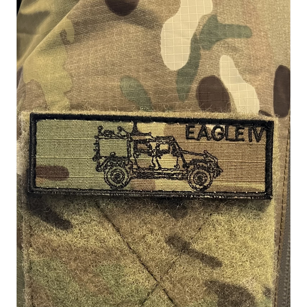 LANCER - EAGLE IV Patch on Velco, MultiCam