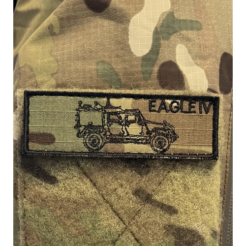 LANCER - EAGLE IV Patch on Velco, MultiCam