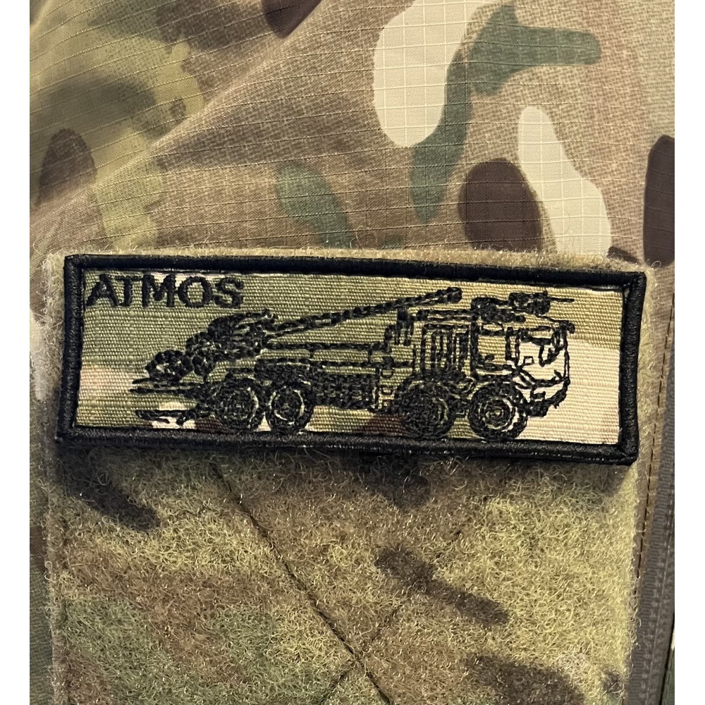 LANCER - Ærmemærke ATMOS med Velcro, MultiCam